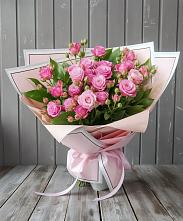 Букет Розовый кустик #REPLACE_PRED# Пучежи
