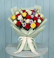 Букет цветов из:  Розы в Пучежи