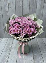 Букет цветов из:  Хризантемы #REPLACE_PRED# Пучежи