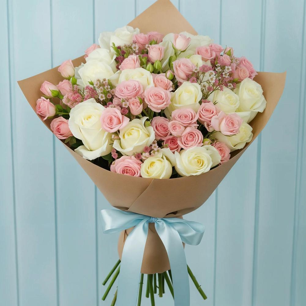 Букет цветов из: Розы в Пучежи