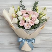 Букет цветов из:  Лизиантусы в Пучежи