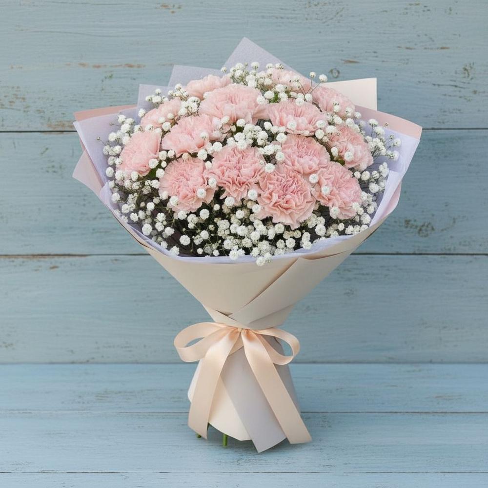 Букет цветов из: Гвоздики в Пучежи