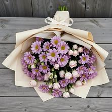 Букет цветов из:  Розы и Хризантемы в Пучежи