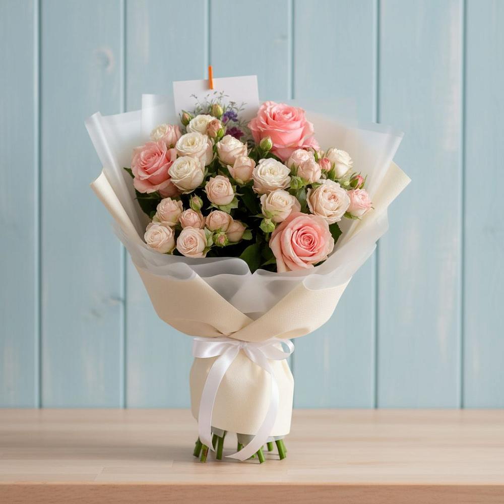 Букет цветов из: Розы в Пучежи