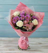 Букет цветов из:  Герберы #REPLACE_PRED# Пучежи