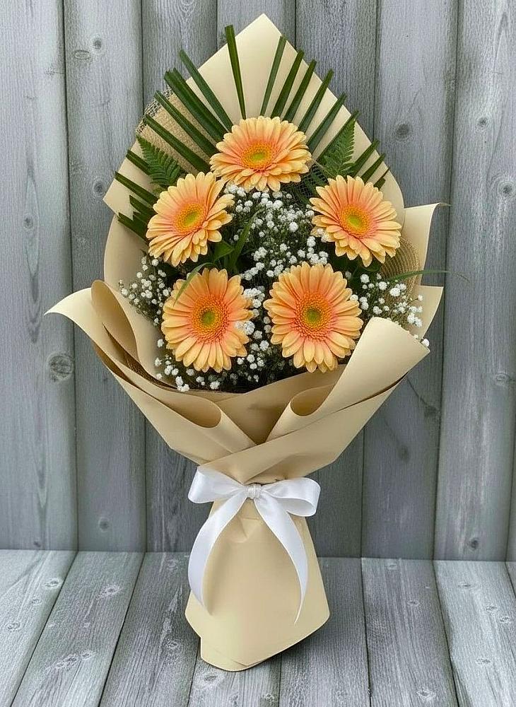 Букет цветов из: Герберы в Пучежи