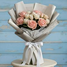 Букет цветов из:  Розы #REPLACE_PRED# Пучежи