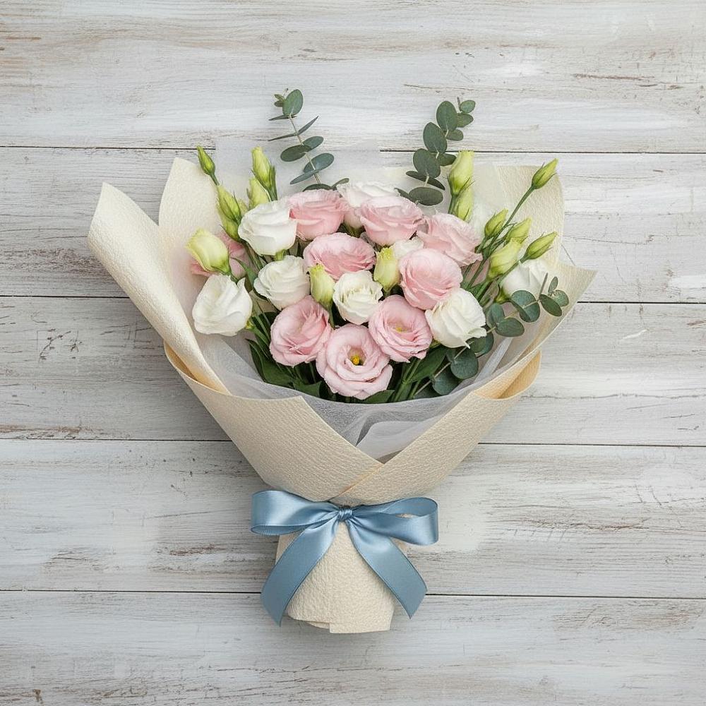 Букет цветов из: Лизиантусы в Пучежи